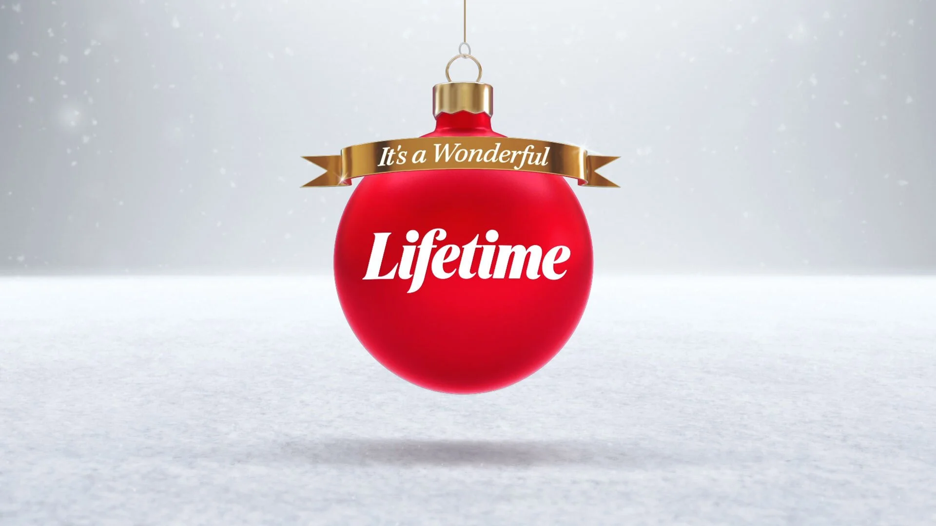 Lifetime holiday campaign ornament art